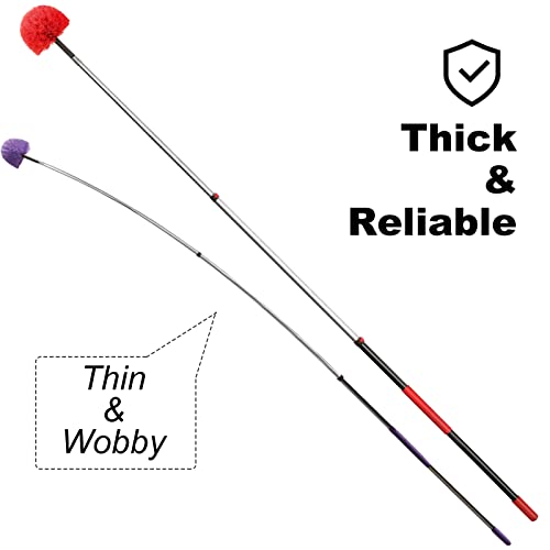 20 Foot High Reach Dusting Kit with 5-12 Foot Extension Pole // High Ceiling Duster with Telescopic Pole // Cobweb Duster // Microfiber Duster // Outdoor & Indoor Extendable Duster Cleaning Kit