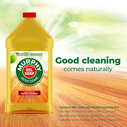 MURPHY Oil Soap Wood Cleaner, Original, 32 fl oz (pack of 3)