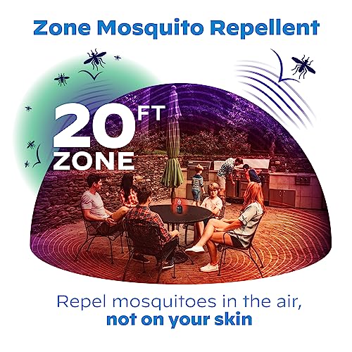 Thermacell Rechargeable Mosquito Repeller Refills; Advanced Repellent Formula Provides 20â Protection Zone; Compatible with Thermacell E-Series & Radius Only; No DEET, Spray or Flame