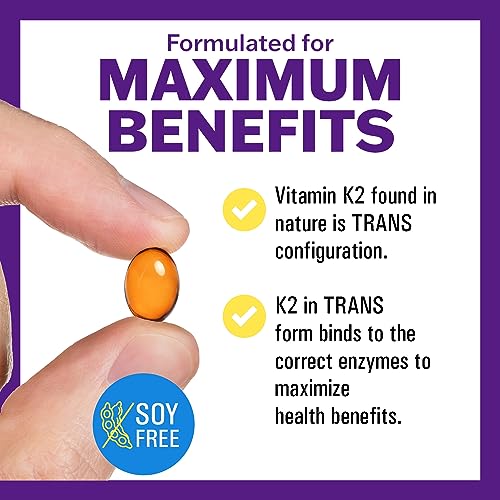 InnovixLabs Full Spectrum Vitamin K2 with MK-7 and MK-4, All-Trans Bioactive K2, 600 mcg K2 per Pill, Soy & Gluten Free, Non-GMO, 90 Capsules, Supports Healthy Bones & Arteries Vitamin K2 MK7 + MK4