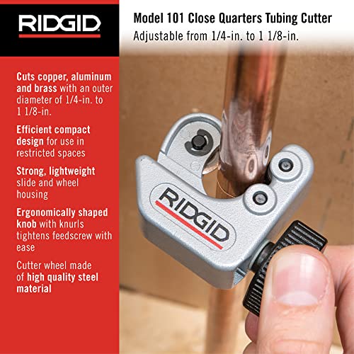Ridgid - Midget Tubing Cutters - Cutting Cap.: 1/4" - 1-1/8"