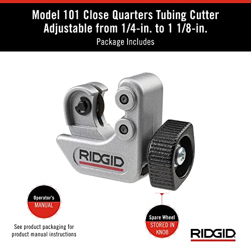 Ridgid - Midget Tubing Cutters - Cutting Cap.: 1/4" - 1-1/8"