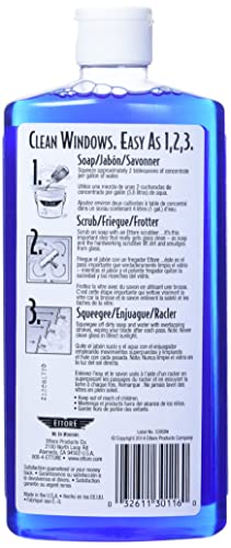 Ettore 30116 Squeegee-Off Window Cleaning Soap, 16-ounces