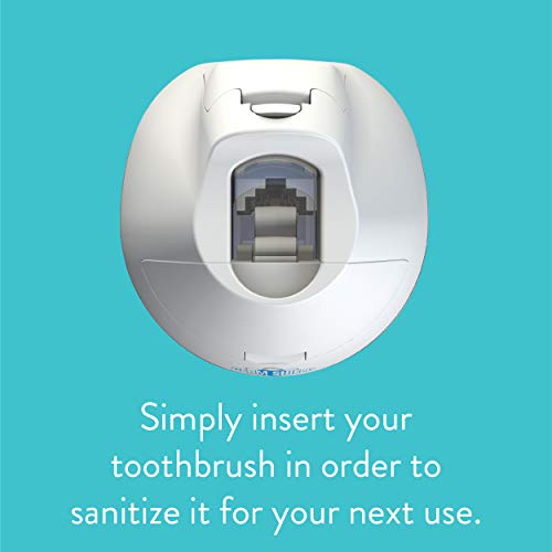 TAO Clean Germ Shield UV Sanitizer â Universal Cleaning Station that Accommodates all Manual and Electric Toothbrushes, Travel Friendly, Kills 99.9% of Germs