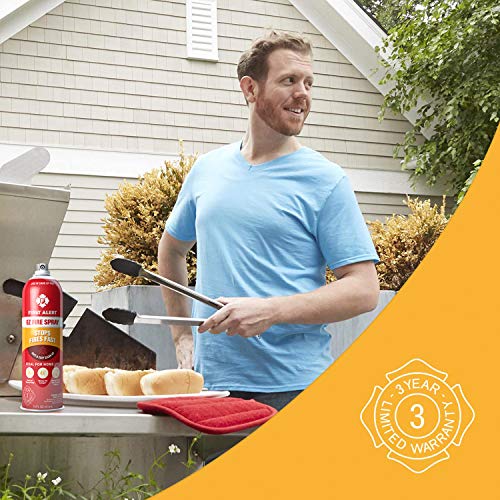 First Alert EZ Fire Spray, Extinguishing Aerosol Spray, Pack of 2, AF400-2