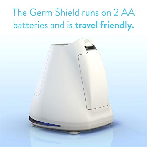 TAO Clean Germ Shield UV Sanitizer â Universal Cleaning Station that Accommodates all Manual and Electric Toothbrushes, Travel Friendly, Kills 99.9% of Germs