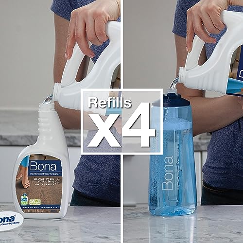 Bona Hardwood Floor Cleaner Refill, 128 Fl Oz