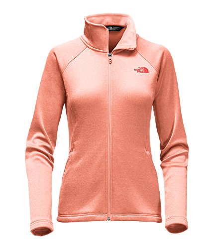 The North Face Women's Agave Full Zip Tropical Peach Heather Size X-Large