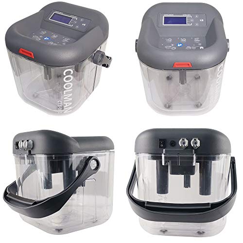 COOLMAN Cold Therapy System Cryotherapy Machine Portable Continuous Ice Pack Flexible Universal Pad for Knee, Shoulder, Ankle, Cervical, Back, Leg and Hip