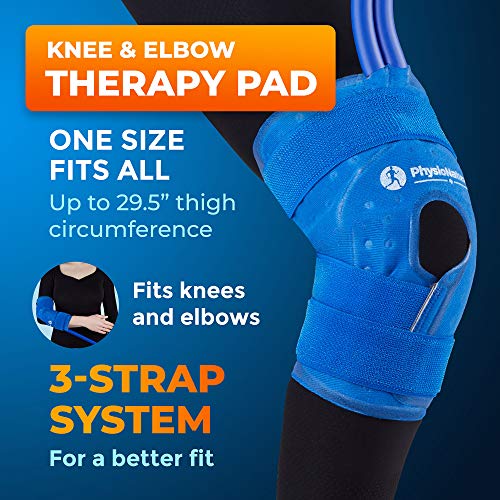 Cold Therapy Machine â Cryotherapy Freeze Kit System â for Post-Surgery Care, ACL, MCL, Swelling, Sprains, and Other Injuries â Wearable, Adjustable Knee Pad â Cooler Pump with Digital Timer