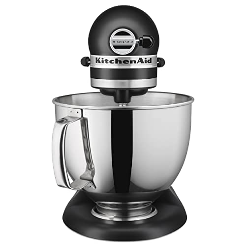 KitchenAid 5-Qt. Tilt-Head Stand Mixer KSM150PSBM Artisan Series, 5 Quart, Black Matte