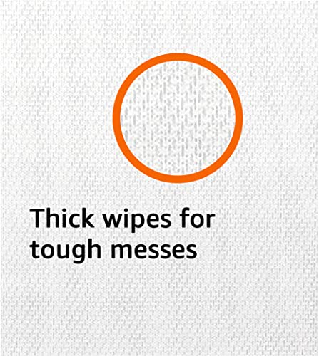 Amazon Brand - Solimo Disinfecting Wipes, Lemon Scent & Fresh Scent, Sanitizes/Cleans/Disinfects/Deodorizes, 75 Count (Pack of 3)