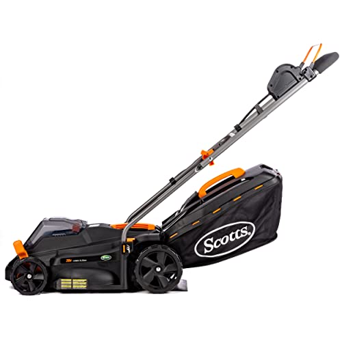 Scotts Outdoor Power Tools 62014S 14-Inch 20-Volt Cordless Lawn Mower, Black