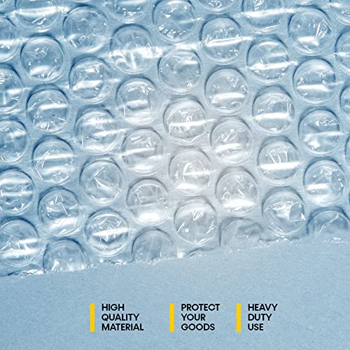 2-Pack Air Bubble Cushioning Roll Wrap 12-Inches X 72 - Feet Perforated Every 12-Inch For Shipping -For Packing and Moving Boxes Heavy Duty, Made In USA-High Qualityâ¦