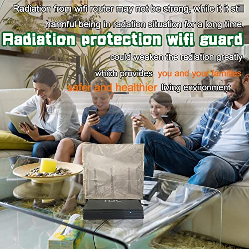 WiFi Cover Emf Protection WiFi Router Cover Radiation Shielding WiFi Guard Emf Faraday Cage for Router 13.8IN 15.7IN