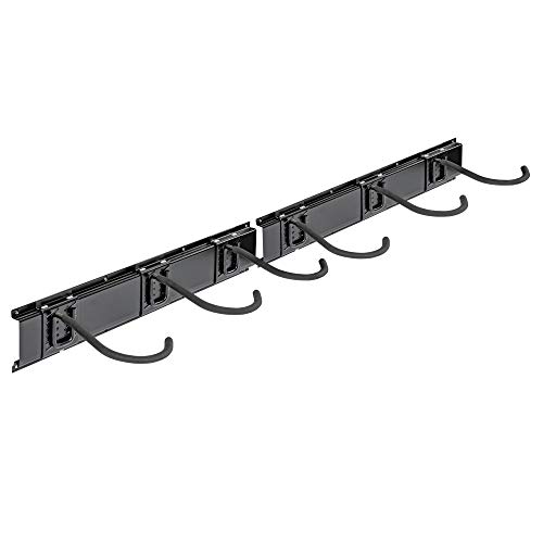 RaxGo Garage Bike Rack, Wall mounted Bicycle Storage Hanger, 6 Adjustable Hooks Universal for Indoor & Home Use
