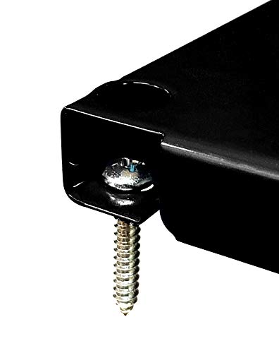 Pegboard Organizer Wall Control 4 ft. Metal Pegboard Standard Tool Storage Kit with Black Toolboard and Black Accessories