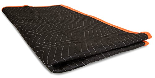 WEN 272812 72-Inch by 80-Inch Heavy Duty Padded Moving Blankets, 12 Pack