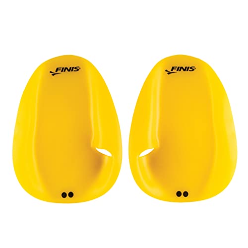 FINIS Strapless Technique Agility Paddles for Swim Training - Floating
