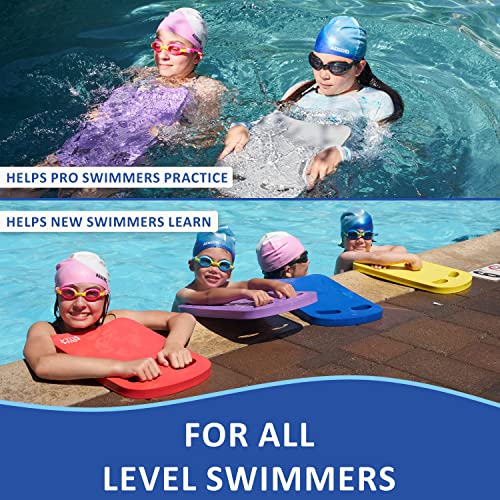 VIAHART Swimming Kickboard | One Size Fits All | A Great Training Aid for Children and Adults (Navy, Pack of 1)