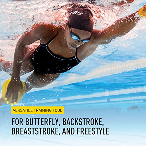 FINIS Strapless Technique Agility Paddles for Swim Training - Floating