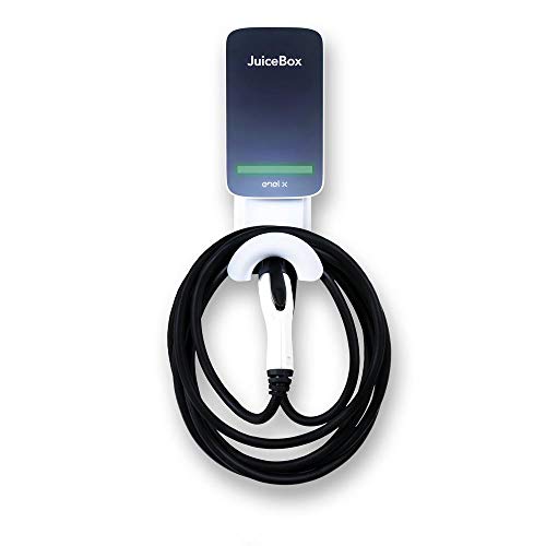 JuiceBox 40 Smart Electric Vehicle (EV) Charging Station with WiFi - 40 amp Level 2 EVSE, 25-Foot Cable, UL & Energy Star Certified, Indoor/Outdoor Use (NEMA 14-50 Plug, Gray)â¦