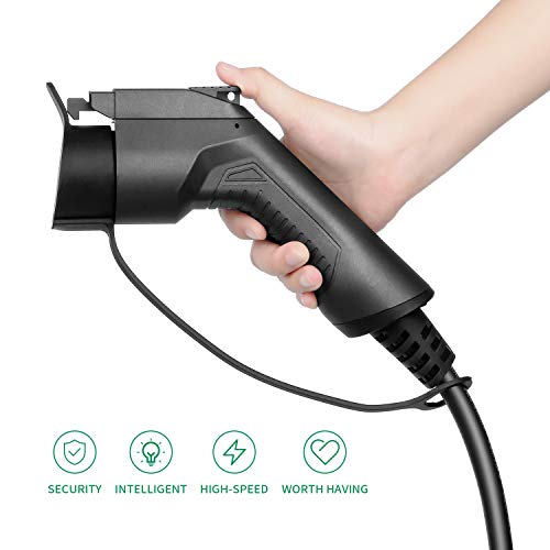 LEFANEV 40Amp EV Charger Level 2,25ft NEMA 14-50 9.68KW Portable Electric Vehicle Charging Station for Electric and Hybrid Vehicles