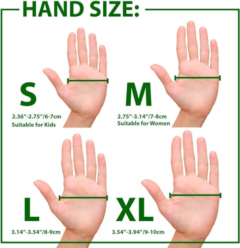 Archery Glove Finger Tab Accessories - Leather Gloves for Recurve & Compound Bow - Three Finger Guard for Men Women & Youth (Small)