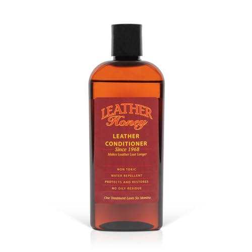 Leather Honey Leather Conditioner, Best Leather Conditioner Since 1968. for Use on Leather Apparel, Furniture, Auto Interiors, Shoes, Bags and Accessories. Non-Toxic and Made in The USA!â¦