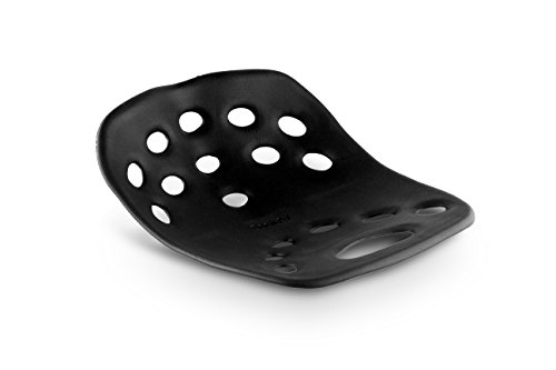 Backjoy Posture Seat Pad | Ergonomic Pressure Relief, Hip & Pelvic Support to Improve Posture | Home, Office Chair, Car Seat, Waterproof | Fits S-L Hips | Posture Plus (Black)