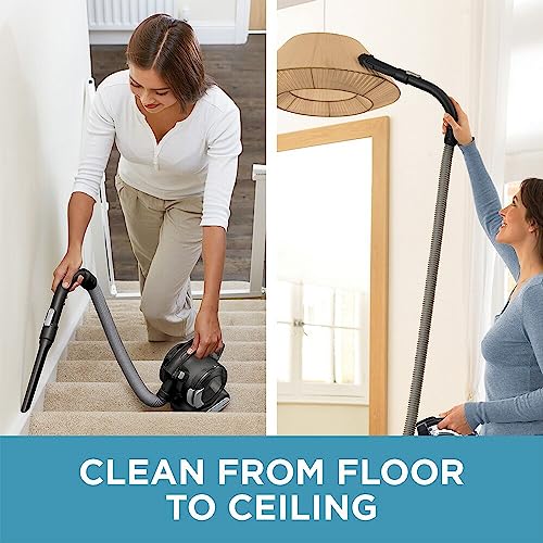 BLACK+DECKER BDH2020FL GEN 2 Flex VAC 20V MAX Lithium, One Size, Black, Grey