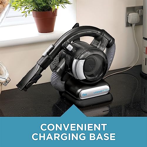 BLACK+DECKER BDH2020FL GEN 2 Flex VAC 20V MAX Lithium, One Size, Black, Grey