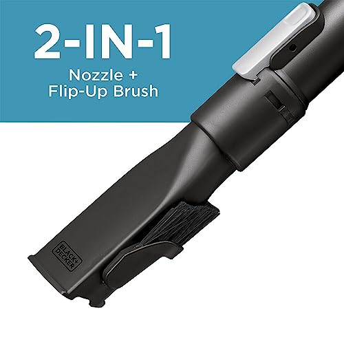 BLACK+DECKER BDH2020FL GEN 2 Flex VAC 20V MAX Lithium, One Size, Black, Grey