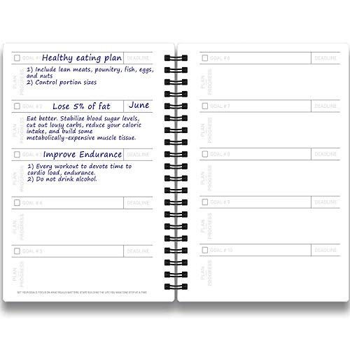 Fitness Log Book & Workout Planner - Designed by Experts Gym Notebook, Workout Tracker, Exercise Journal for Men Women