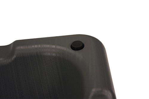 The Step (Made in USA) High Step Aerobic Platform with Grey Aerobic Platform and 4 Black Risers