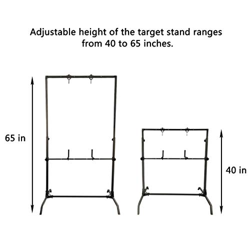 Highwild Archery Target Stand for Bag Targets Block Cube Foam - Larger Range - Multi-Function - Flexible - Durable