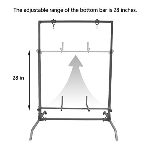 Highwild Archery Target Stand for Bag Targets Block Cube Foam - Larger Range - Multi-Function - Flexible - Durable