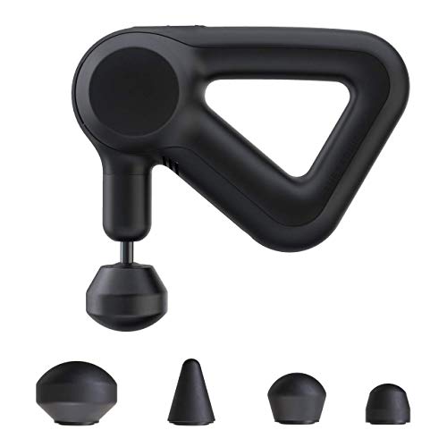 Theragun Prime - Electric Handheld Massage Gun - Smart App and Bluetooth Enabled Percussion Massage for Athletes - Deep Tissue Muscle Therapy Device with Quietforce Technology - 4th Generation - Black