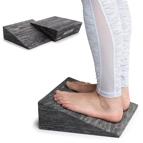 OPTP PRO-Slant â Professional Foam Incline Slant Boards for Calf, Ankle and Foot Stretching (4971)