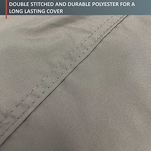 Heavy Duty 300D Mobility Scooter Storage Cover - Keep Your Electric Powered Wheelchair Clean and Dry at Home or on The Road 48" L x 22" D x 38" H