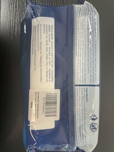 Handybath Incontinence Adult Washcloths Scented for Senior Care or Outdoor Activities - Extra Large 12 x 9" Towels -Cleaning Wipes with Aloe & Chamomile - Rinse Free - 64 Count Pack (1 Pack)