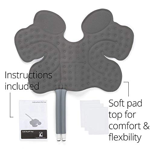 Ossur Cold Rush Cold Therapy Foot and Ankle Pad | Ergonomic Pad for Post-Operative Pain and Swelling | Works with Cryotherapy and Cold Therapy Machines | Includes Hose Connectors and Elastic Straps