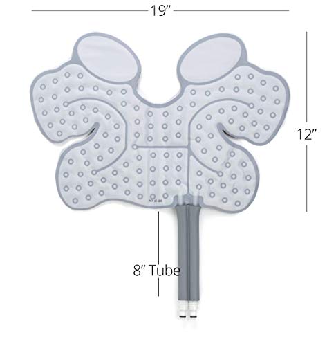 Ossur Cold Rush Cold Therapy Foot and Ankle Pad | Ergonomic Pad for Post-Operative Pain and Swelling | Works with Cryotherapy and Cold Therapy Machines | Includes Hose Connectors and Elastic Straps