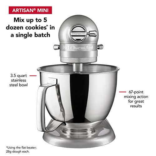 KitchenaidÂ Artisan Mini Plus 3.5-Qt. Tilt-Head Stand Mixer with Flex Edge Beater