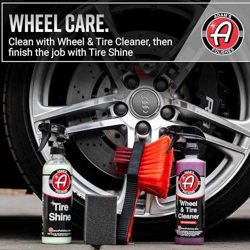 Adam's Arsenal Builder Car Cleaning Kit (6 Item) - Our Best Value Car Detailing Kit | Car Shampoo Wash Soap, Wheel & Tire Cleaner, Total Interior Cleaner, Glass Cleaner. Tire Shine CS3