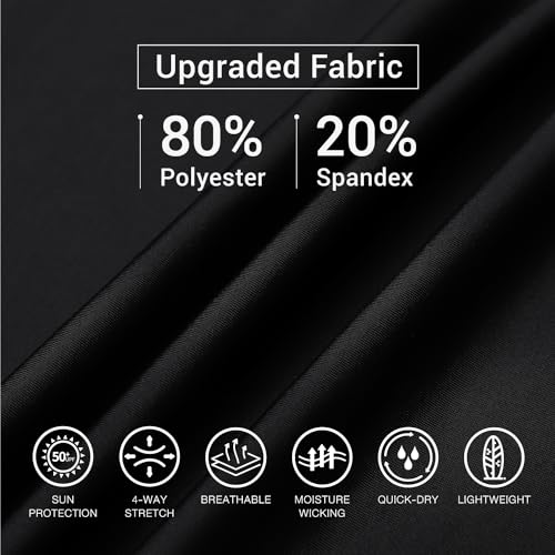 HUGE SPORTS Men's Splice UV Sun Protection UPF 50+ Skins Rash Guard Long Sleeves (Chapped, S)