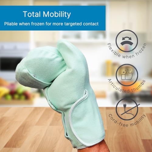 NatraCure Cold Therapy Mittens - Small/Medium - (for Sore, Aching Hands, Arthritis, Neuropathy, Chemotherapy, and Hand or Finger Pain)