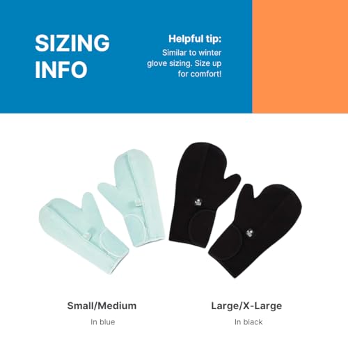 NatraCure Cold Therapy Mittens - Small/Medium - (for Sore, Aching Hands, Arthritis, Neuropathy, Chemotherapy, and Hand or Finger Pain)