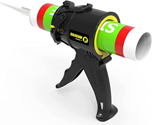 SILIGUN Caulking Gun - Anti Drip Extreme-Duty Caulking Gun - Patented New and Innovative Design - Lightweight ABS Frame - for the Smallest to the Largest Jobs