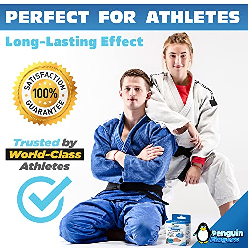 Finger and Toe Cold Gel Ice Pack, by Penguin Fingers.Compression Cold Pack for Fingers and Toes, Arthritis, Gout, Injuries. Cryotherapy Sleeve. Best Prices (Single, Double, and Four Packs) (2)